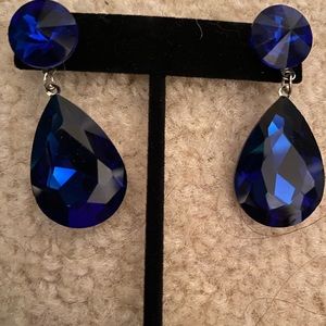 Royal blue earrings